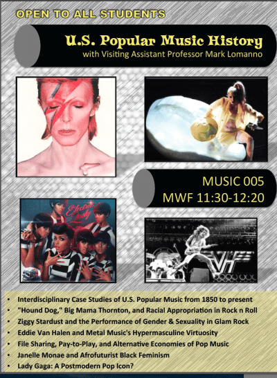 MUSI 005 - U.S. Pop Music History